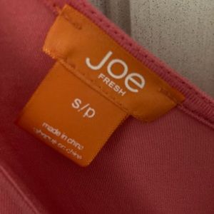 Joe Fresh coral-pink tank